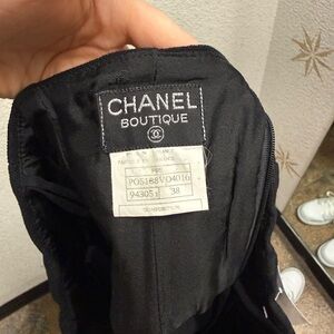 Vintage CHANEL Spring 1995 corset skirt